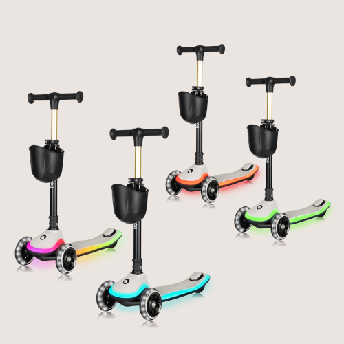 Balance-Scooter mit LED-Beleuchtung